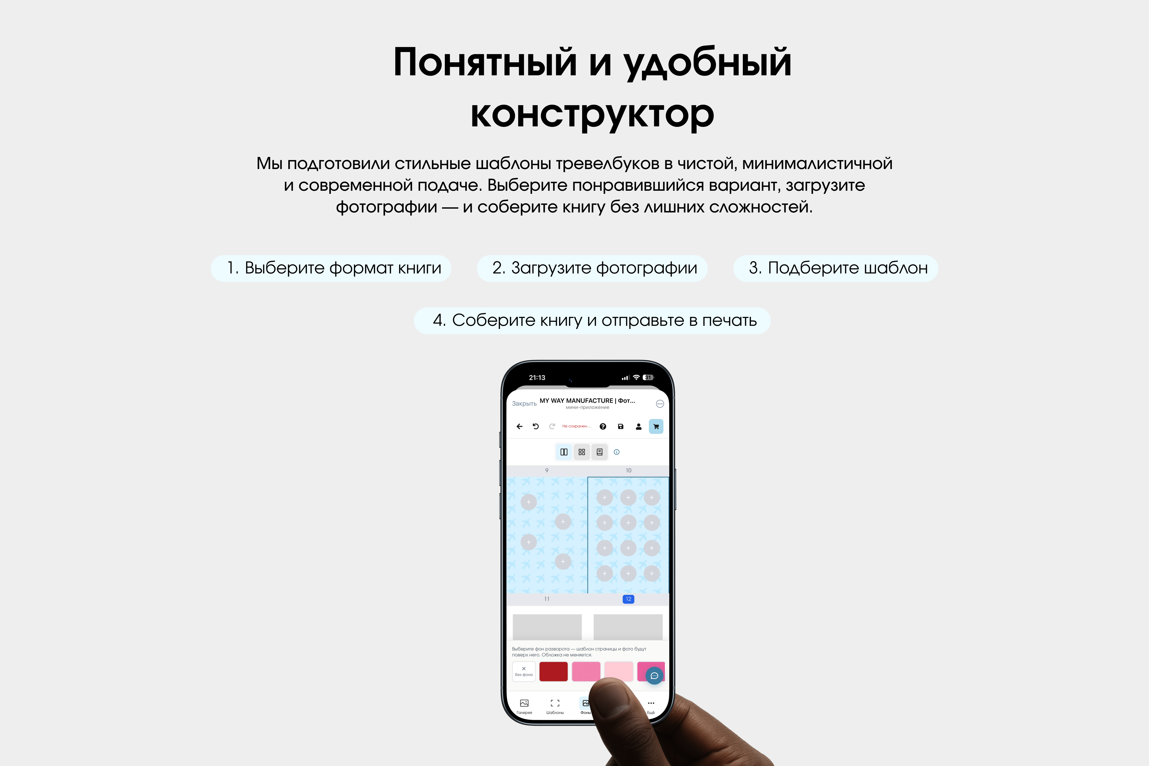 Тревелбук фотокнига о путешествии